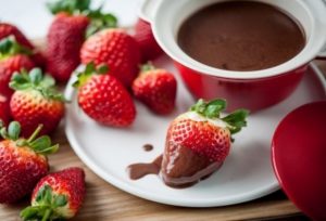 Valentine's Day Chocolate Fondue Recipe