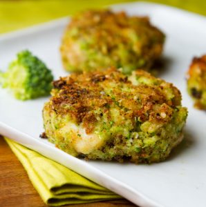 Broccoli, Cauliflower Halloumi Fritters Lunchbox