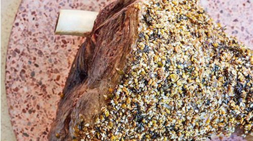 Dukkah Crusted Roast Lamb Recipe