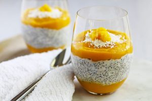 Mango Chia Pudding Lunchbox