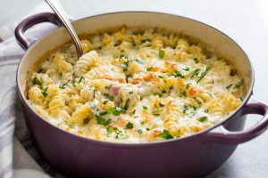 Ham and Cheese Pasta Bake