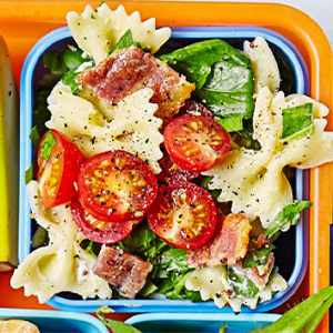 BLT Pasta Salad Lunchbox Recipe