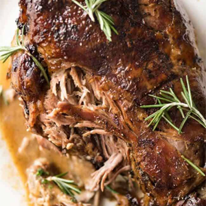 Slow Roasted Leg of Lamb Slow Roasted Leg of Lamb