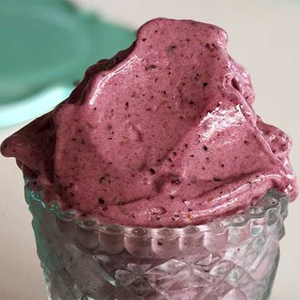 Banana Blueberry Icecream