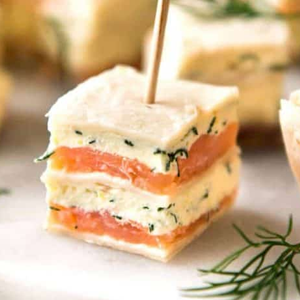 Smoked Salmon Appetizer Bites