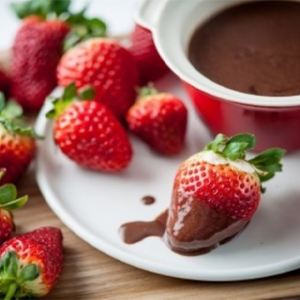 Chocolate Fondue Valentine Recipe Chocolate Fondue Valentine Recipe