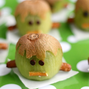 Franken-Kiwis Halloween Treats