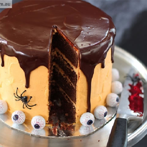 Chocolate Layer Cake Halloween Treats