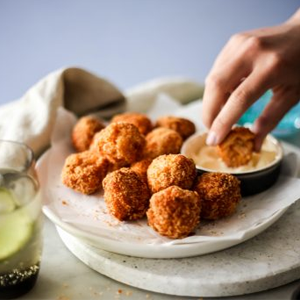 Mini Huon Salmon Cakes Recipe Snacks