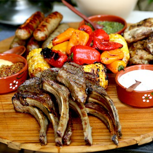 Australia Day Food Mixed Grill