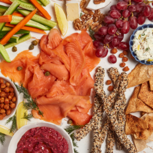 Cold Smoked Salmon Platter