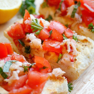 Crayfish Bruschetta Easter Recipe Crayfish Bruschetta Easter Recipe